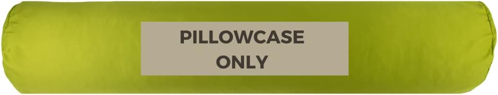 King Size Extra Long Round Body Pillow - 54x12 Bolster Pillow for Bed Extra Soft Body Pillow with Removable Pillowcase, Maternity Pillow - Grey