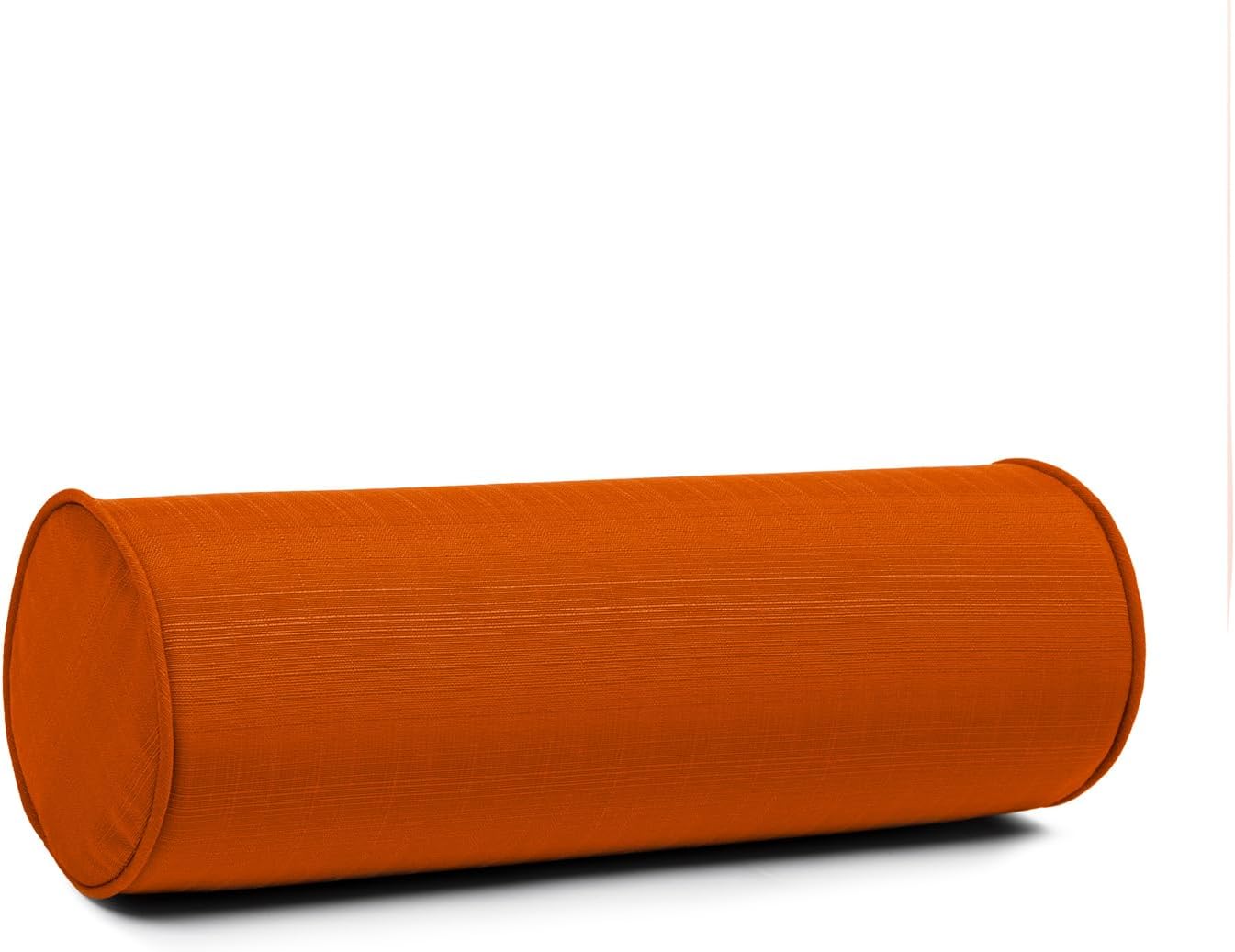 Sherry Kline Sunrise Indoor/Outdoor Neck Bolster Corded Edge Filled Pillow Sky 6"x18" Set of 2