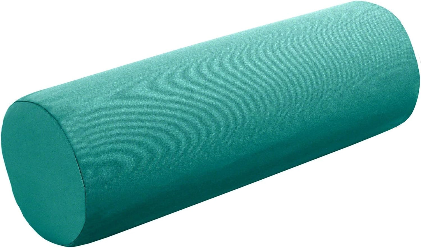 Cushion Source Bolster Pillow | 20" x 6" Indoor/Outdoor | Multiple Sunbrella Fabric Options Available (Sunbrella Elements Cast Lagoon)