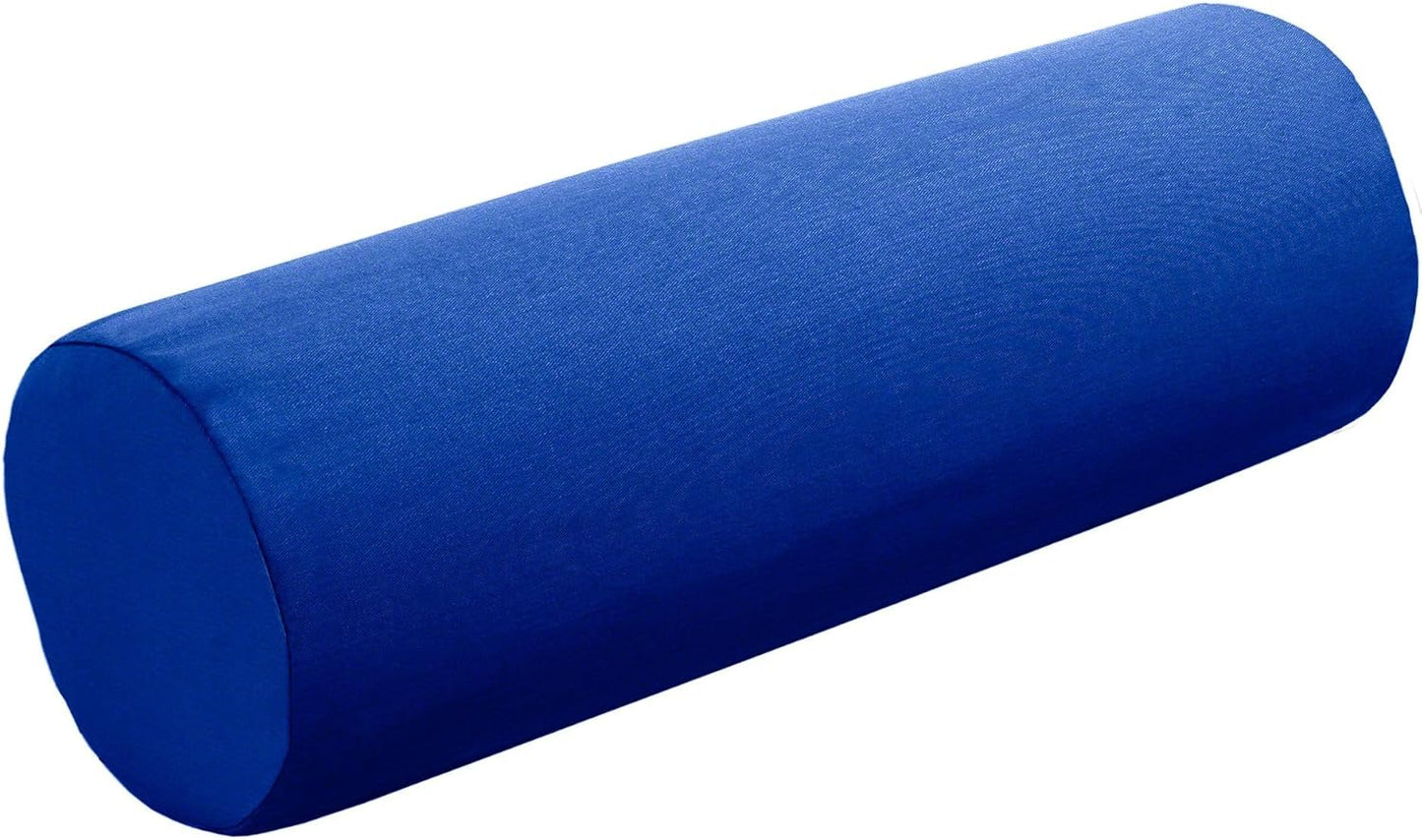 Cushion Source Bolster Pillow | 20" x 6" Indoor/Outdoor | Multiple Sunbrella Fabric Options Available (Sunbrella Elements Cast Lagoon)