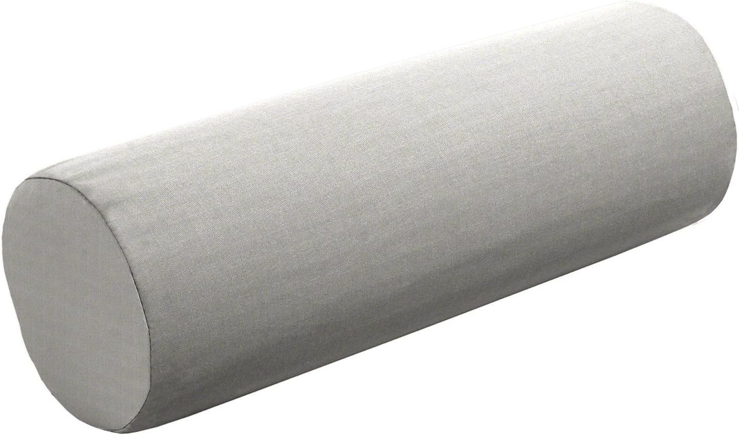 Cushion Source Bolster Pillow | 20" x 6" Indoor/Outdoor | Multiple Sunbrella Fabric Options Available (Sunbrella Elements Cast Lagoon)