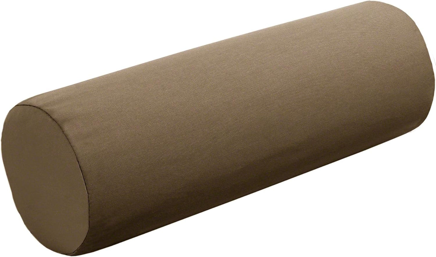 Cushion Source Bolster Pillow | 20" x 6" Indoor/Outdoor | Multiple Sunbrella Fabric Options Available (Sunbrella Elements Cast Lagoon)