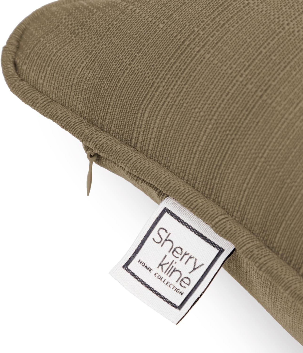 Sherry Kline Sunrise Indoor/Outdoor Neck Bolster Corded Edge Filled Pillow Sky 6"x18" Set of 2