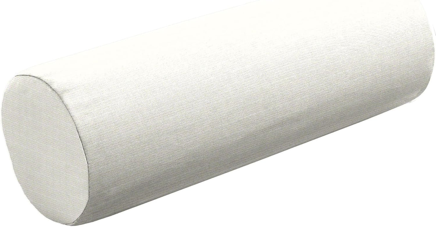 Cushion Source Bolster Pillow | 20" x 6" Indoor/Outdoor | Multiple Sunbrella Fabric Options Available (Sunbrella Elements Cast Lagoon)