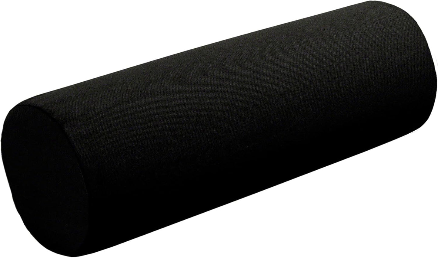 Cushion Source Bolster Pillow | 20" x 6" Indoor/Outdoor | Multiple Sunbrella Fabric Options Available (Sunbrella Elements Cast Lagoon)
