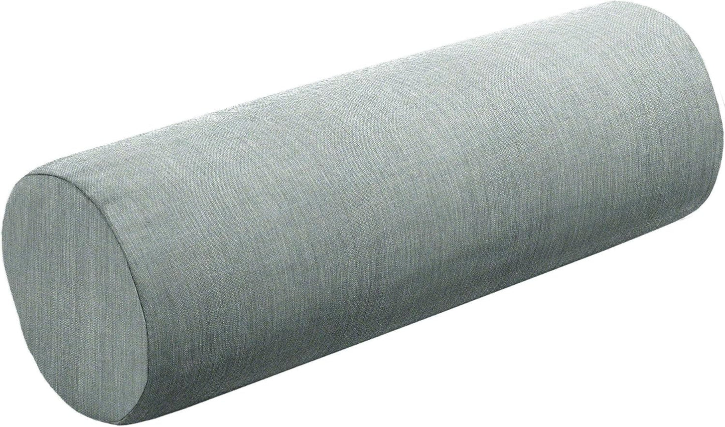 Cushion Source Bolster Pillow | 20" x 6" Indoor/Outdoor | Multiple Sunbrella Fabric Options Available (Sunbrella Elements Cast Lagoon)