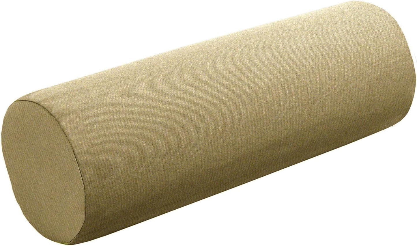 Cushion Source Bolster Pillow | 20" x 6" Indoor/Outdoor | Multiple Sunbrella Fabric Options Available (Sunbrella Elements Cast Lagoon)
