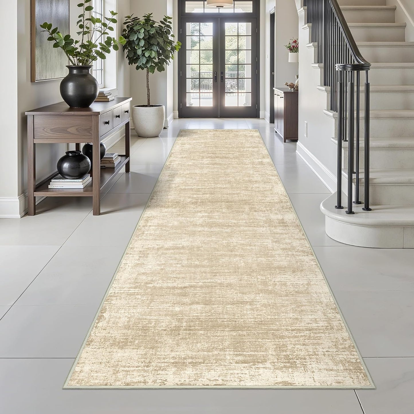 zesthome 8x10 Area Rugs for Living Room, Non-Slip Backing Washable Rug, Modern Abstract Area Rug, Stain Resistant Rugs for Bedroom, Ultra-Thin Large Area Rugs, Area Rug 8x10