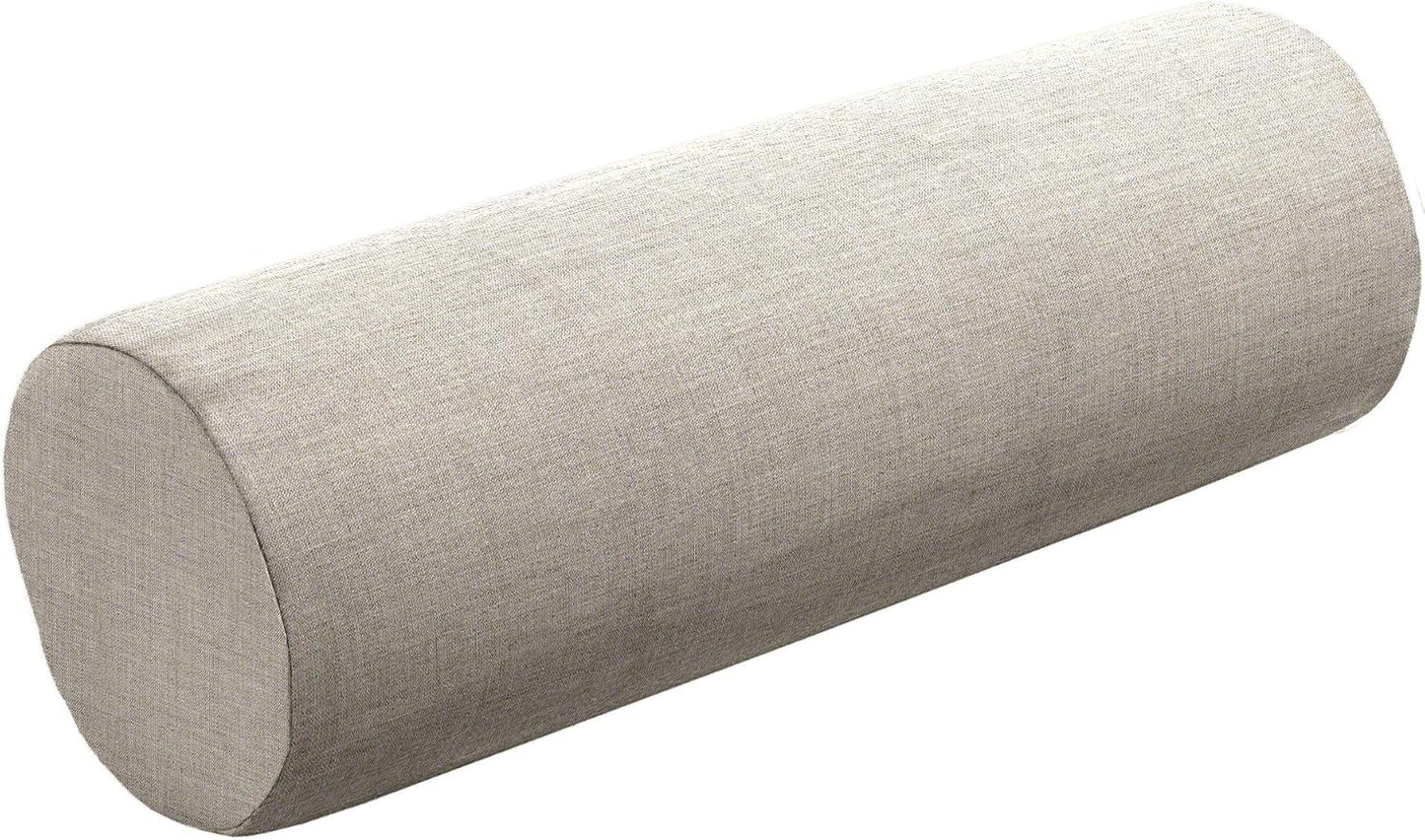 Cushion Source Bolster Pillow | 20" x 6" Indoor/Outdoor | Multiple Sunbrella Fabric Options Available (Sunbrella Elements Cast Lagoon)