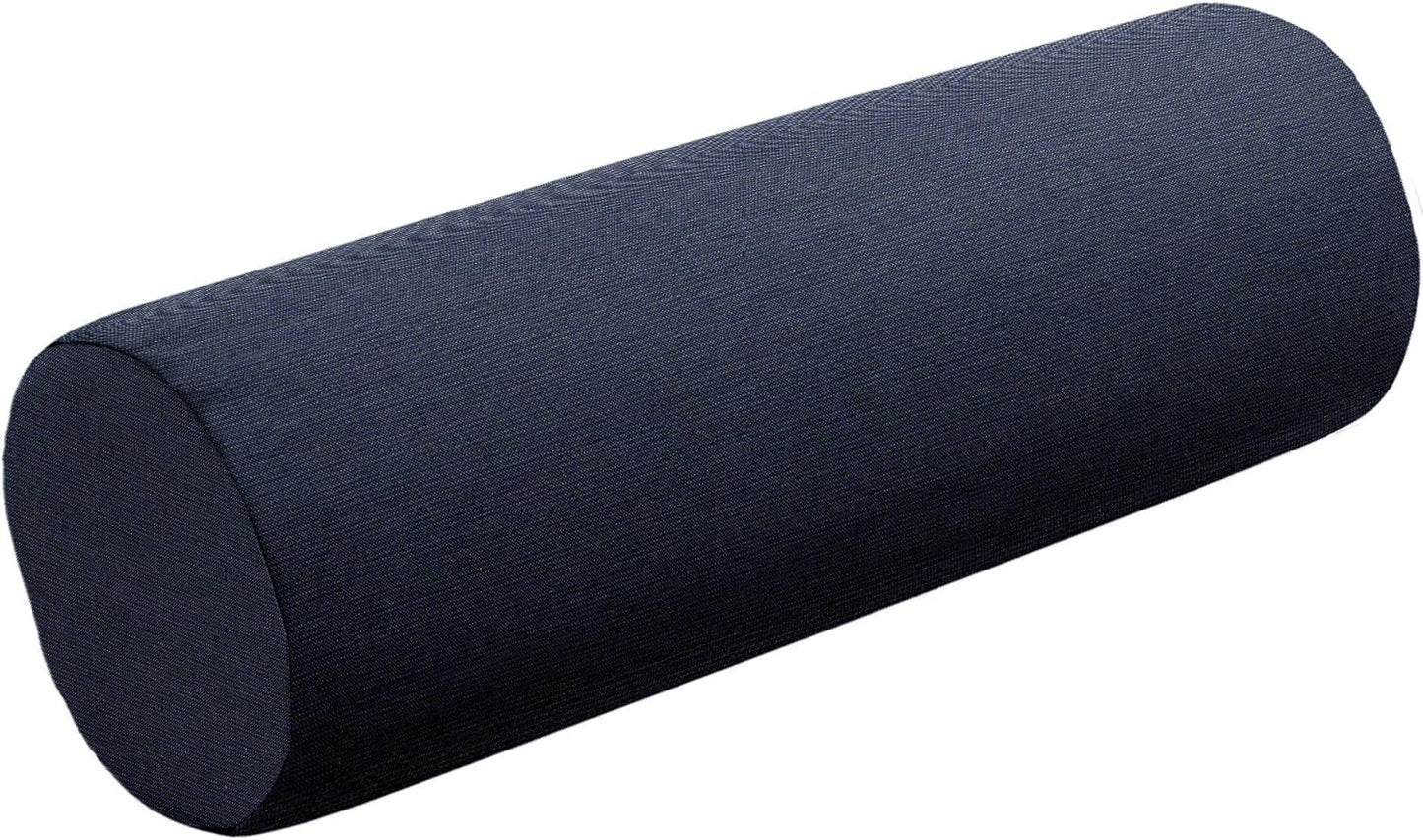 Cushion Source Bolster Pillow | 20" x 6" Indoor/Outdoor | Multiple Sunbrella Fabric Options Available (Sunbrella Elements Cast Lagoon)