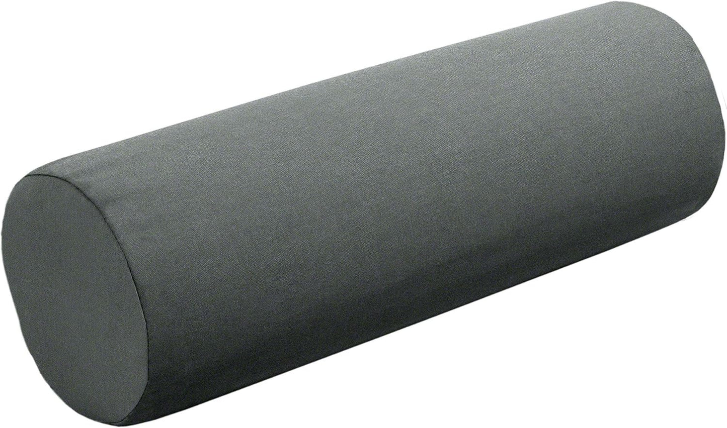 Cushion Source Bolster Pillow | 20" x 6" Indoor/Outdoor | Multiple Sunbrella Fabric Options Available (Sunbrella Elements Cast Lagoon)
