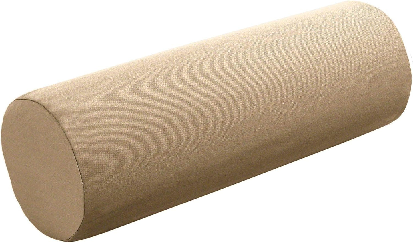 Cushion Source Bolster Pillow | 20" x 6" Indoor/Outdoor | Multiple Sunbrella Fabric Options Available (Sunbrella Elements Cast Lagoon)