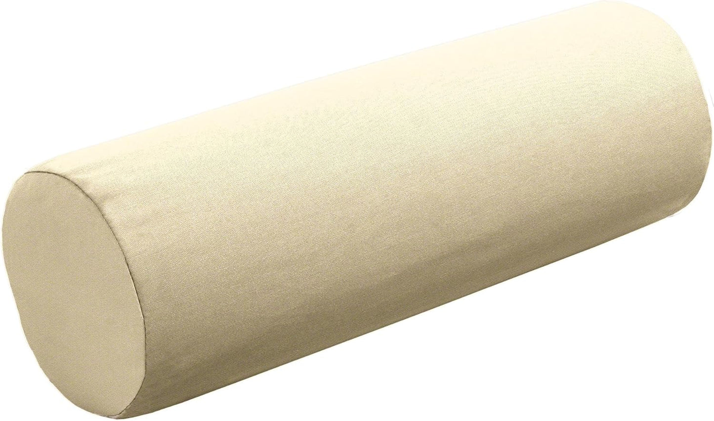 Cushion Source Bolster Pillow | 20" x 6" Indoor/Outdoor | Multiple Sunbrella Fabric Options Available (Sunbrella Elements Cast Lagoon)