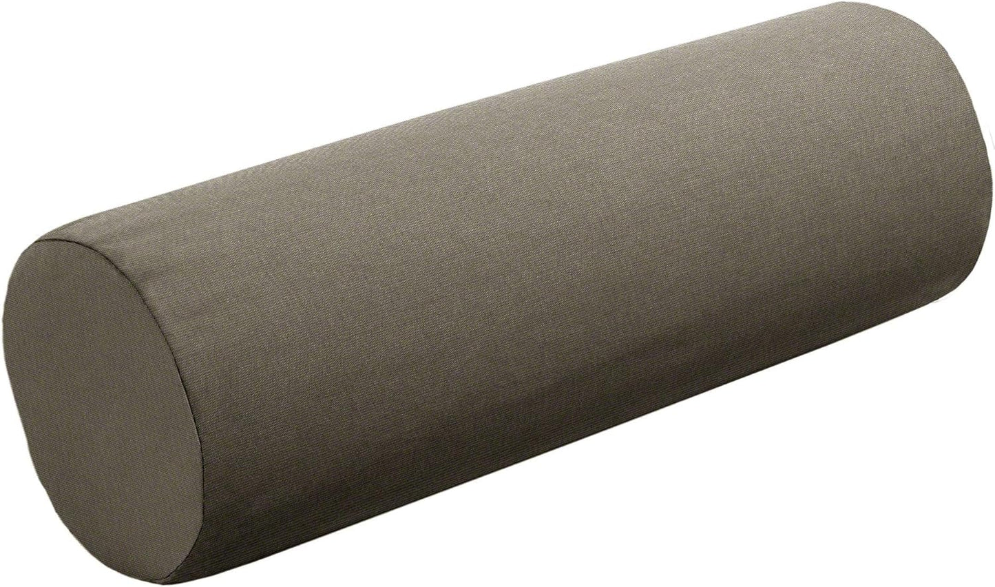 Cushion Source Bolster Pillow | 20" x 6" Indoor/Outdoor | Multiple Sunbrella Fabric Options Available (Sunbrella Elements Cast Lagoon)
