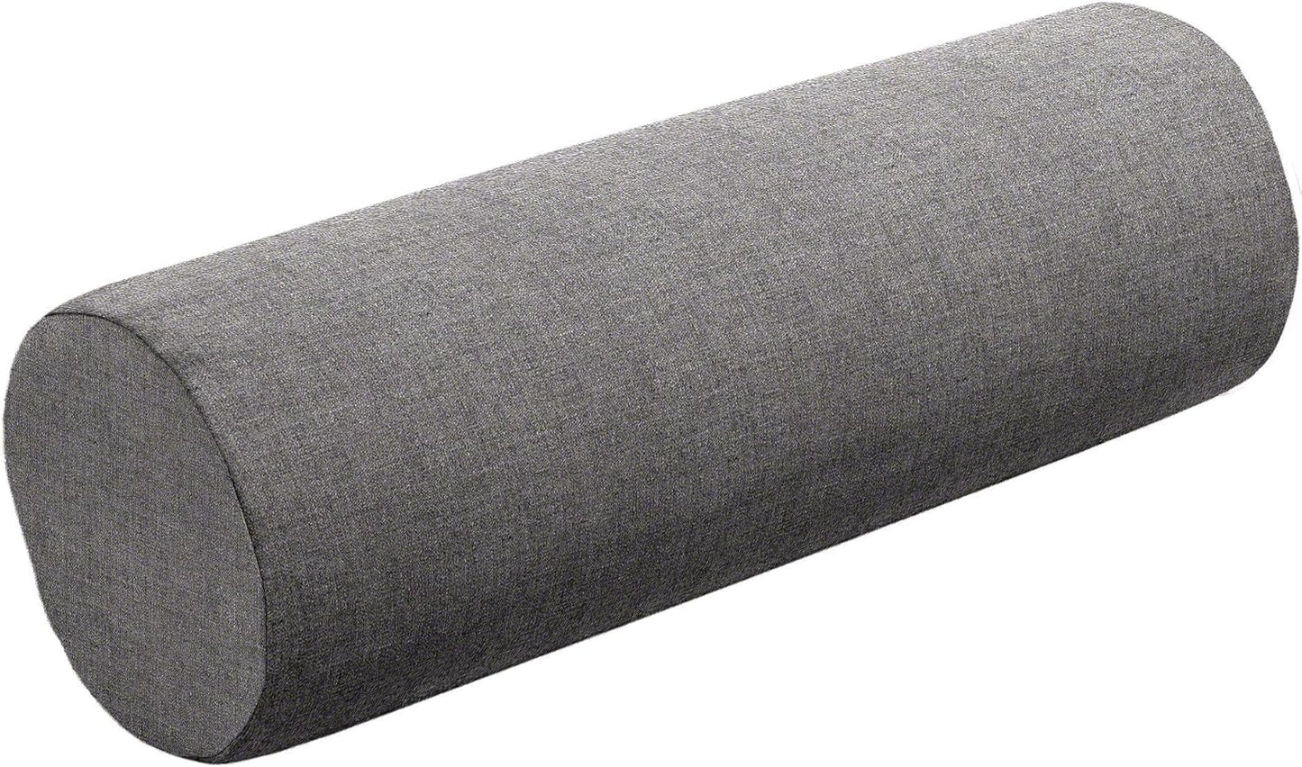Cushion Source Bolster Pillow | 20" x 6" Indoor/Outdoor | Multiple Sunbrella Fabric Options Available (Sunbrella Elements Cast Lagoon)