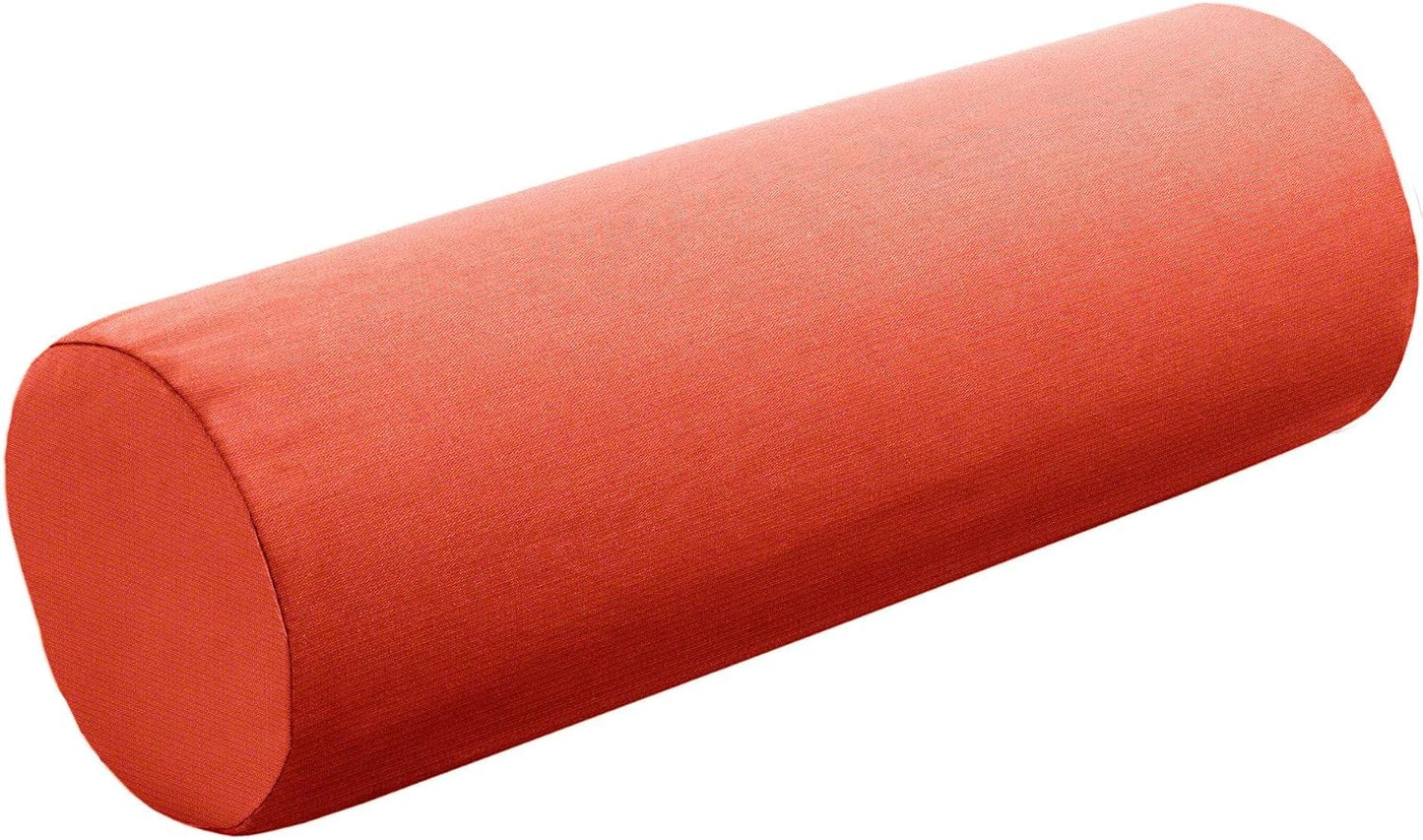Cushion Source Bolster Pillow | 20" x 6" Indoor/Outdoor | Multiple Sunbrella Fabric Options Available (Sunbrella Elements Cast Lagoon)