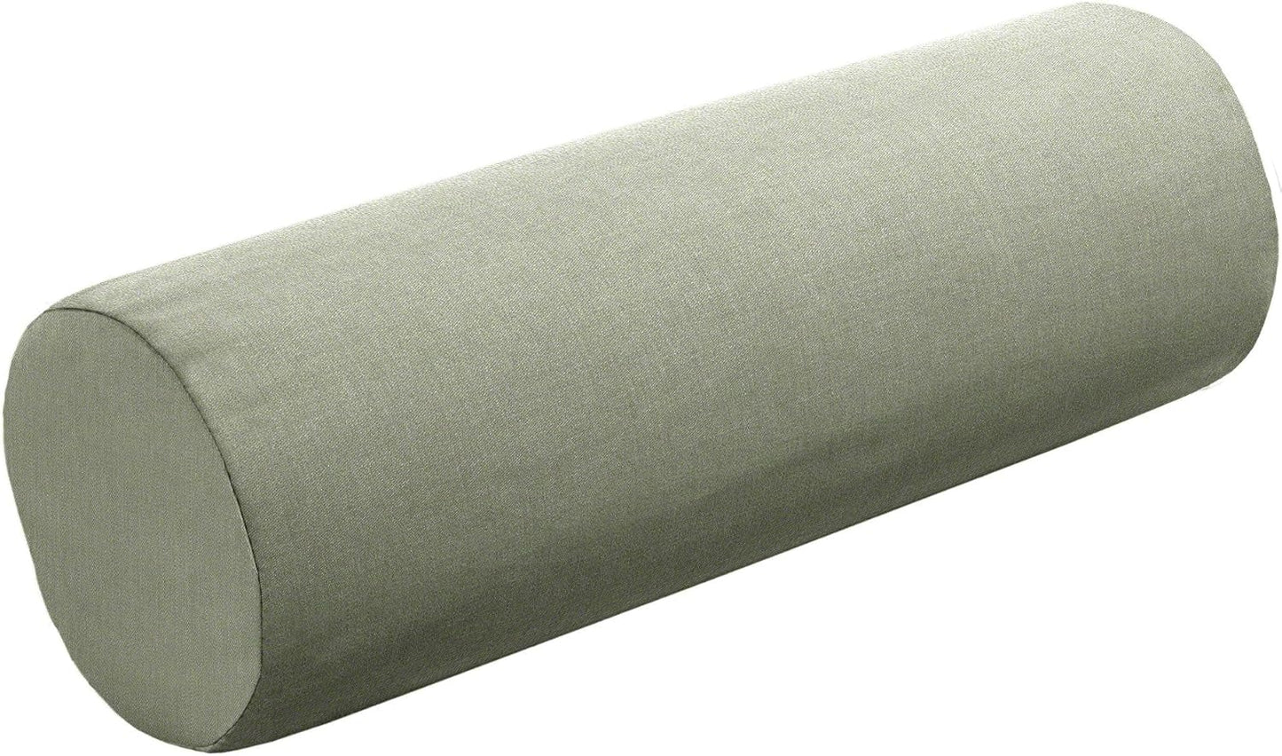 Cushion Source Bolster Pillow | 20" x 6" Indoor/Outdoor | Multiple Sunbrella Fabric Options Available (Sunbrella Elements Cast Lagoon)