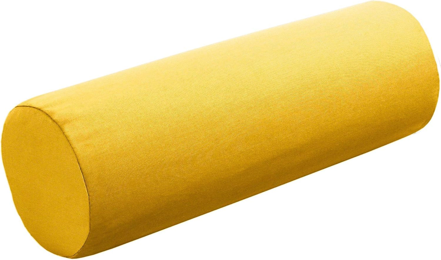 Cushion Source Bolster Pillow | 20" x 6" Indoor/Outdoor | Multiple Sunbrella Fabric Options Available (Sunbrella Elements Cast Lagoon)
