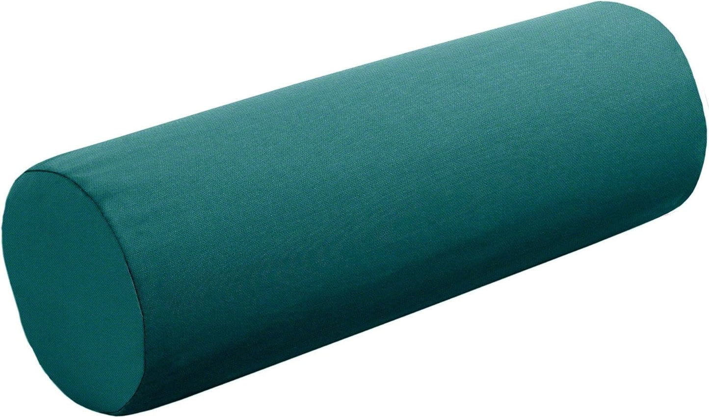 Cushion Source Bolster Pillow | 20" x 6" Indoor/Outdoor | Multiple Sunbrella Fabric Options Available (Sunbrella Elements Cast Lagoon)