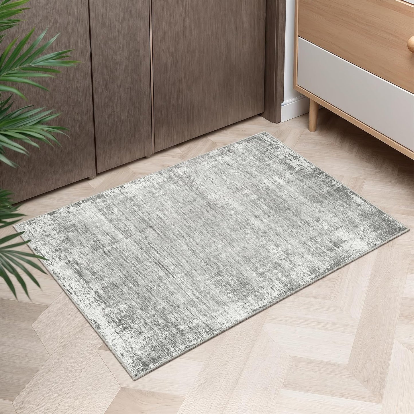 zesthome 8x10 Area Rugs for Living Room, Non-Slip Backing Washable Rug, Modern Abstract Area Rug, Stain Resistant Rugs for Bedroom, Ultra-Thin Large Area Rugs, Area Rug 8x10