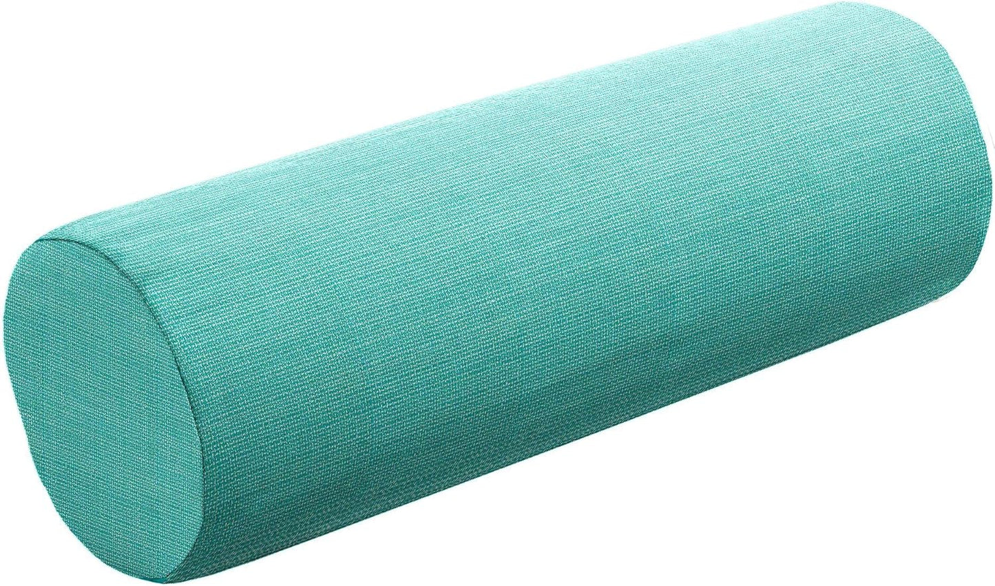 Cushion Source Bolster Pillow | 20" x 6" Indoor/Outdoor | Multiple Sunbrella Fabric Options Available (Sunbrella Elements Cast Lagoon)